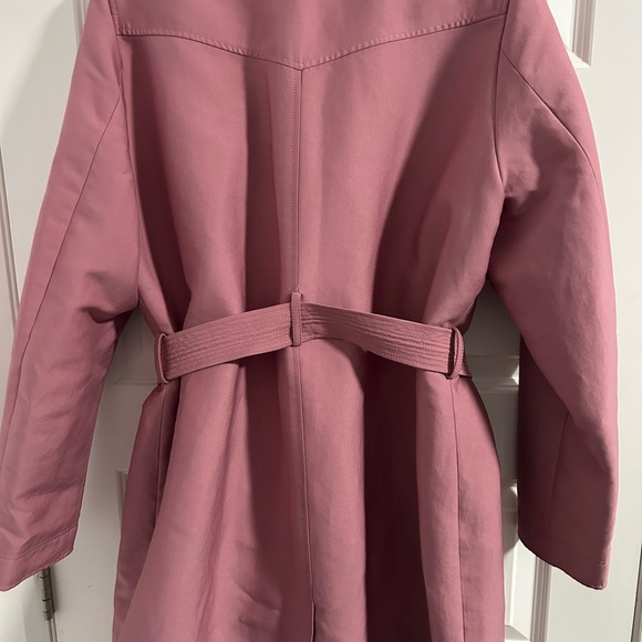 Reitmans Mauve Trench Coat - Picture 2 of 3
